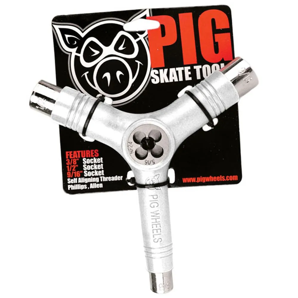 Pig Skateboard Tool White