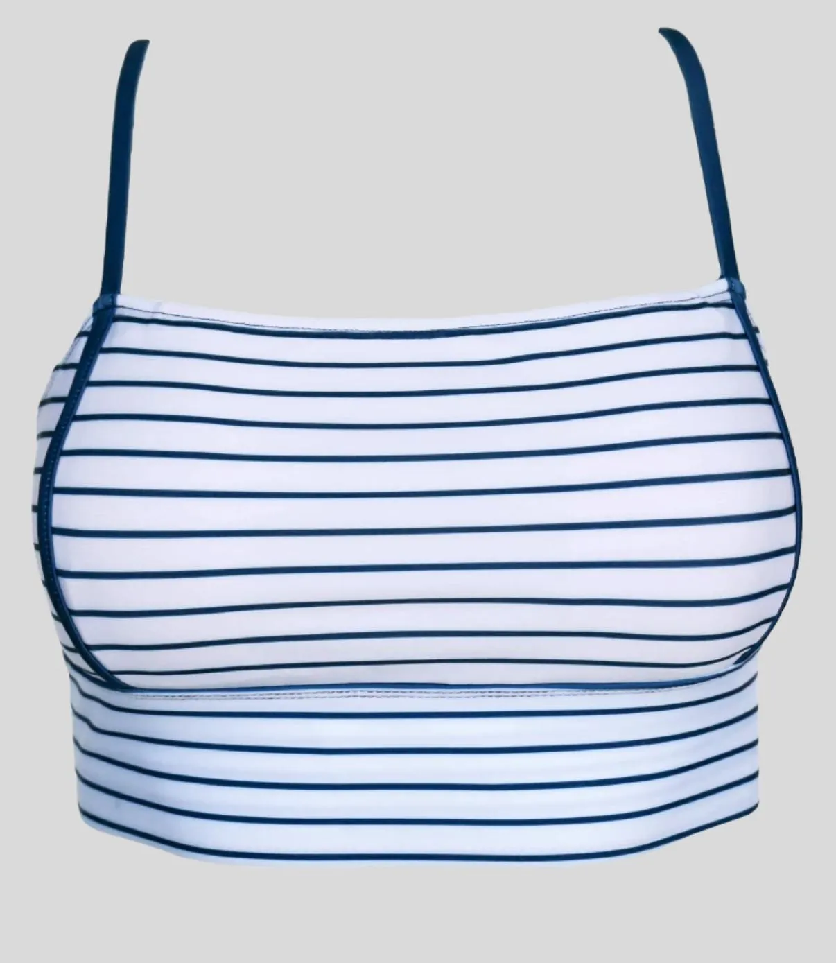 Pinstripe Surf Crop (XL) - Final Sale