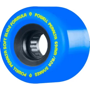 Powell Snakes Wheels Blue 66mm