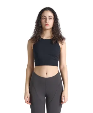 PowerForm Racerback Cropped Tank (with built in pads)