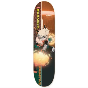 Primitive Skateboarding Katsuki Bakugo Skateboard Deck 8.25''