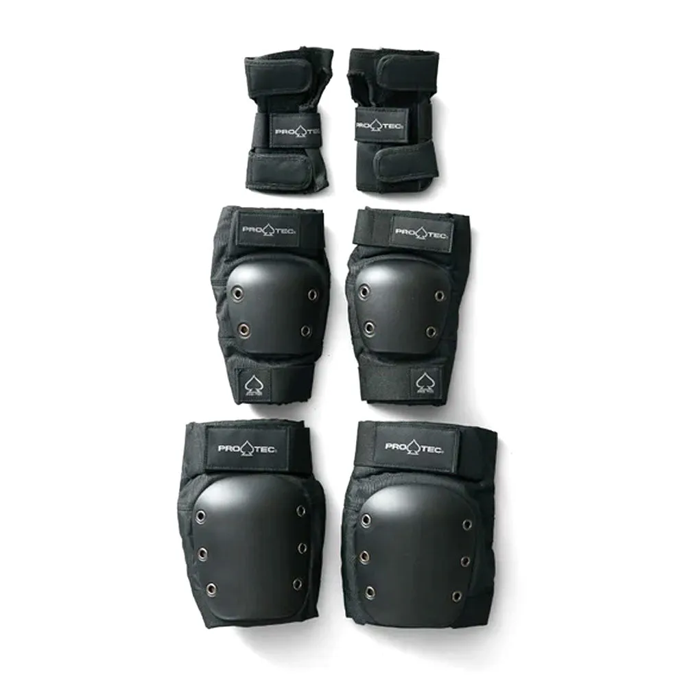 Pro-Tec Street Knee, Elbow Pad and Wristguard Set
