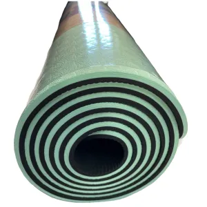 Professional Level Yoga / Pilates Mat - Staff Pick - Mint / Black