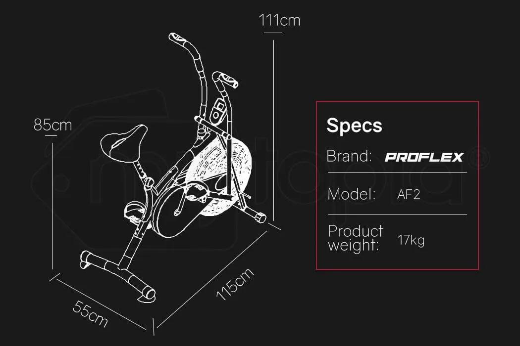 PROFLEX Air Bike Fan [ONLINE ONLY}