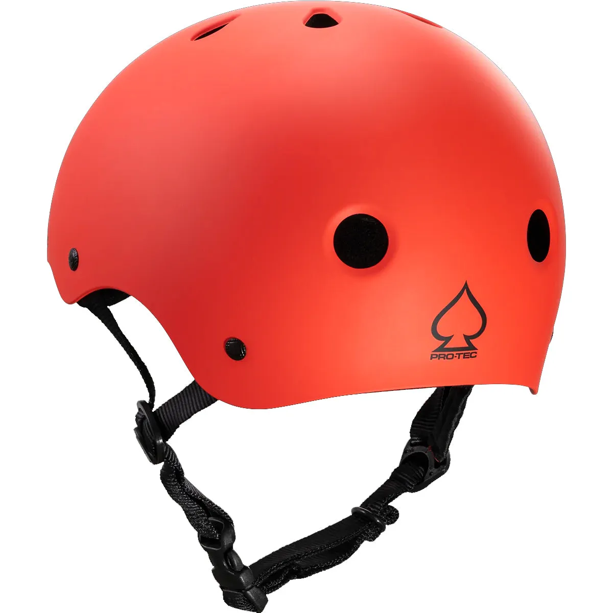 Protec Classic Matte Bright Red Skate Helmet