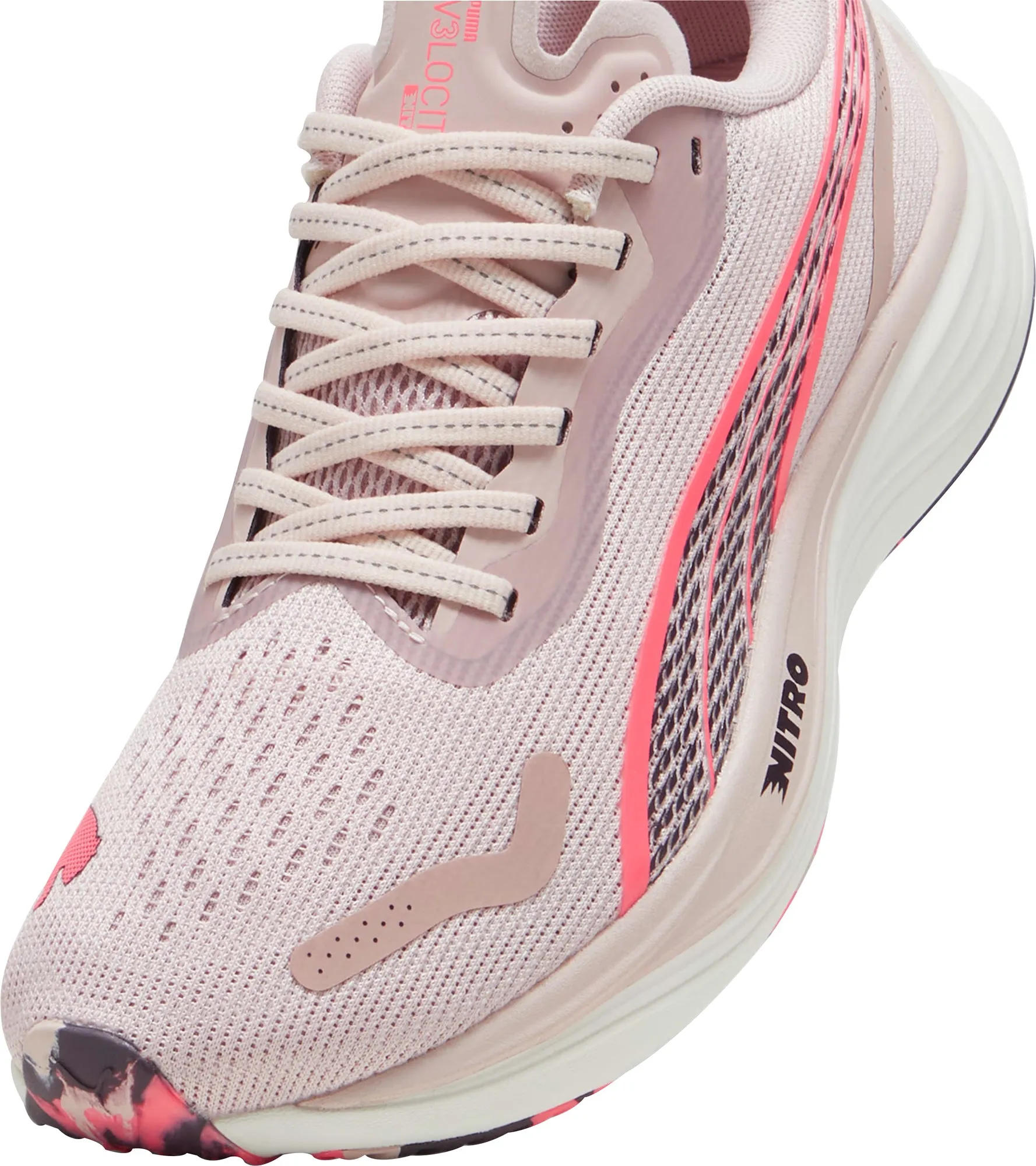Puma Velocity Nitro 3 Womens Running Shoes - Pink