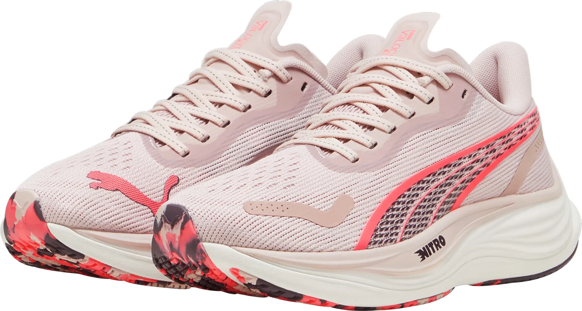 Puma Velocity Nitro 3 Womens Running Shoes - Pink