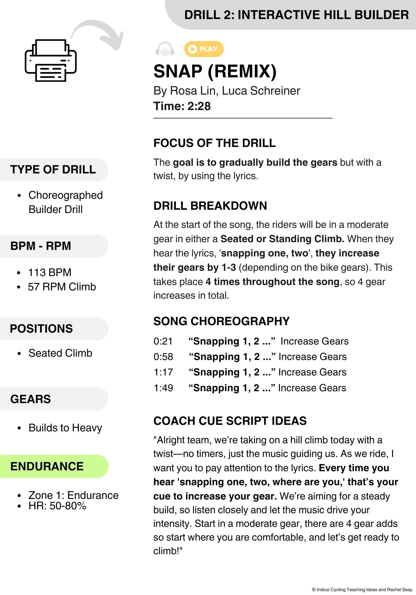 Pump Up Your Ride 10 l Over 50 Drills   Printable Bonus Ebook!