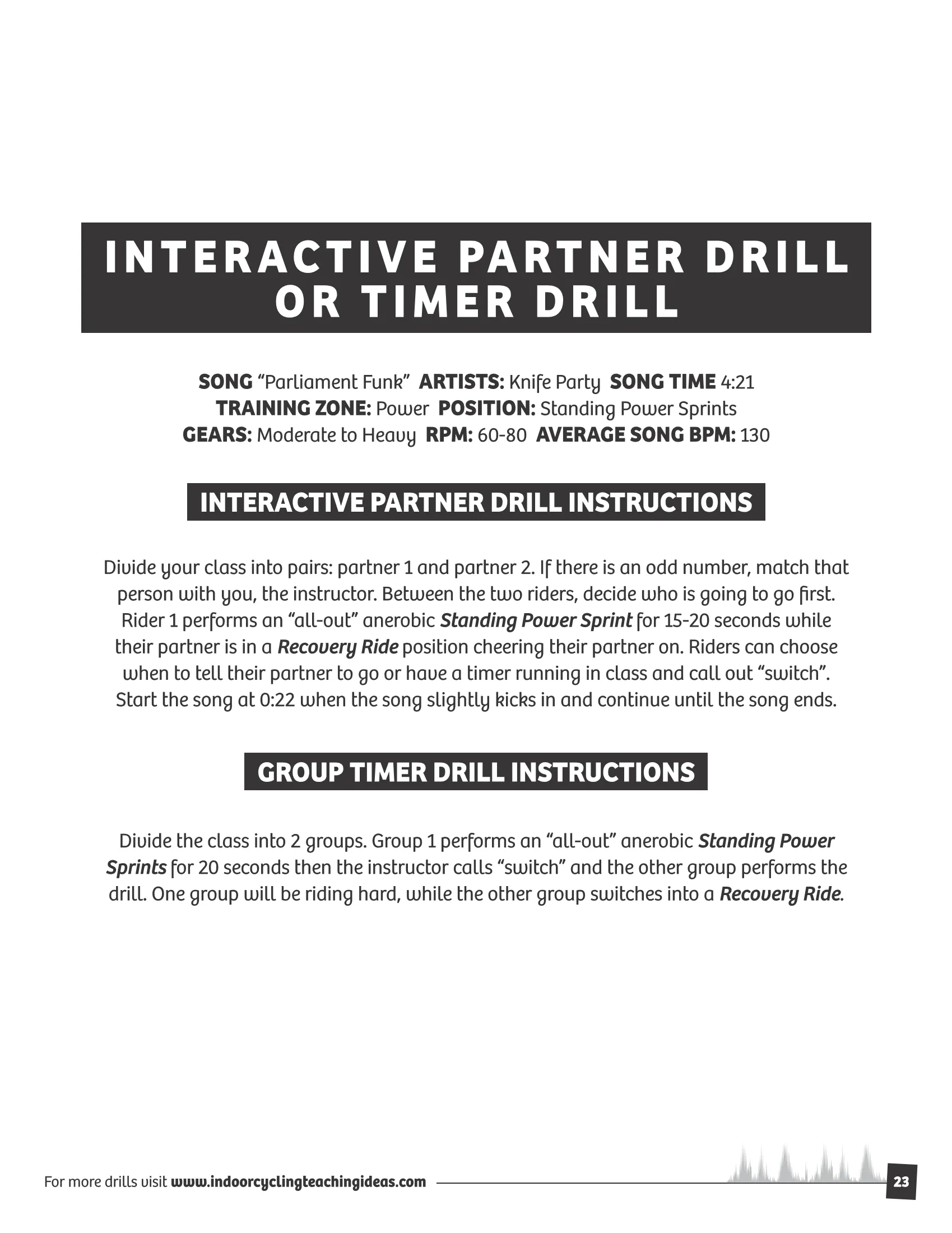 Pump Up Your Ride 5 (30 Drills) eBook