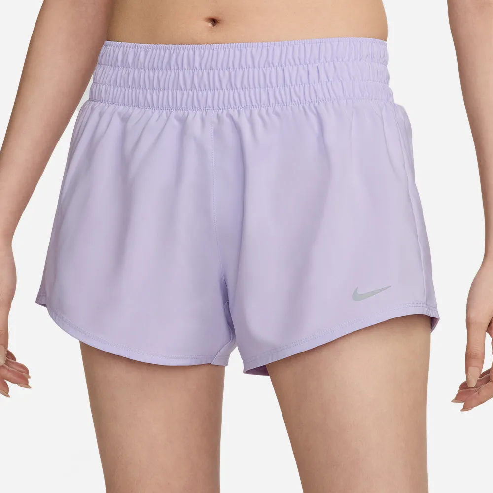 Quần Ngắn Thể Thao Nữ Nike Mid-Rise Brief-Lined - Tím