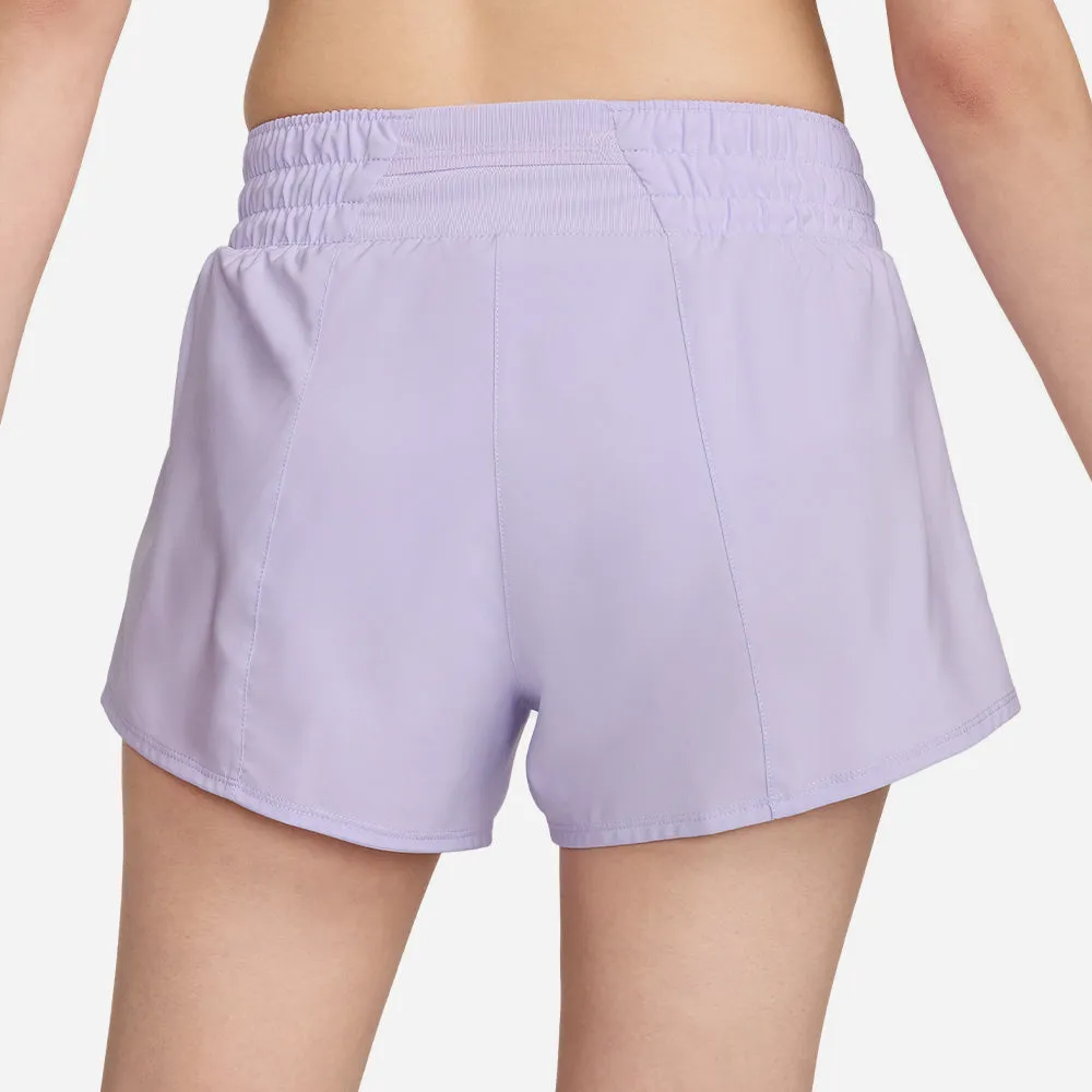 Quần Ngắn Thể Thao Nữ Nike Mid-Rise Brief-Lined - Tím