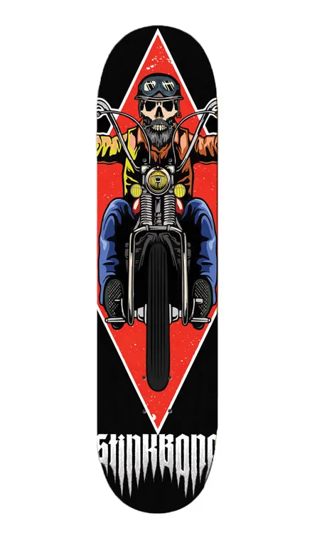 "Bad To The Bone" Skate Deck