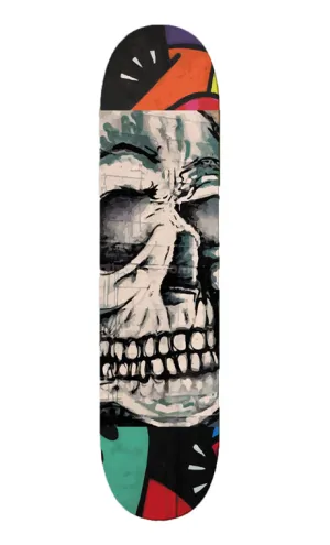 "Graffiti Skull" Skate Deck