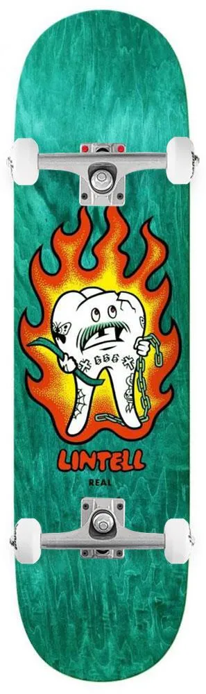 Real Lintell Mascot x Venom Custom Complete Skateboard - 8.5"