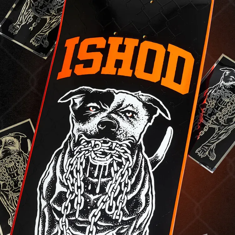 Real Skateboards Ishod Wair Good Dog (True Fit Mould) Skateboard Deck 8.25"