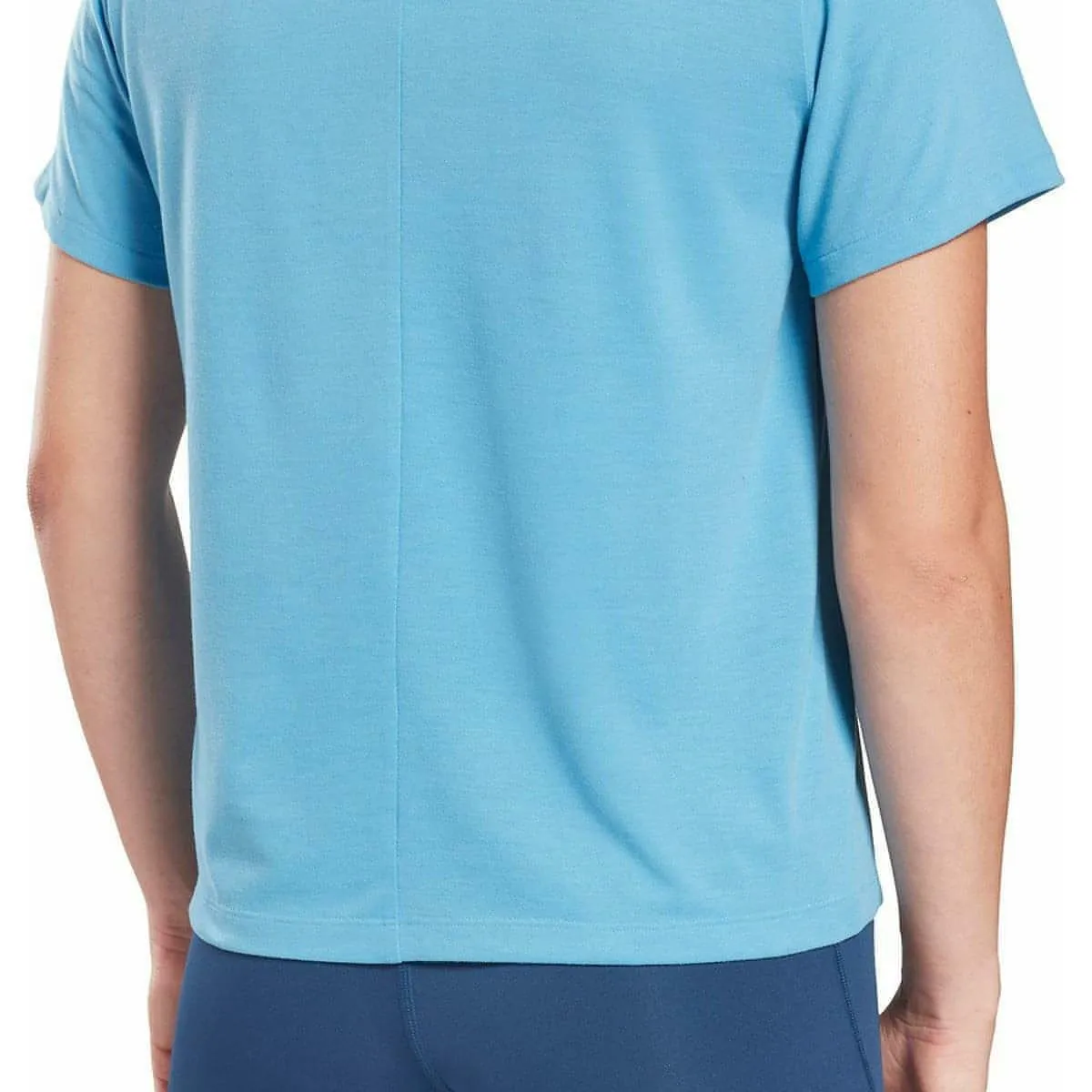 Reebok Workout Ready Supremium Short Sleeve Womens Training Top - Blue
