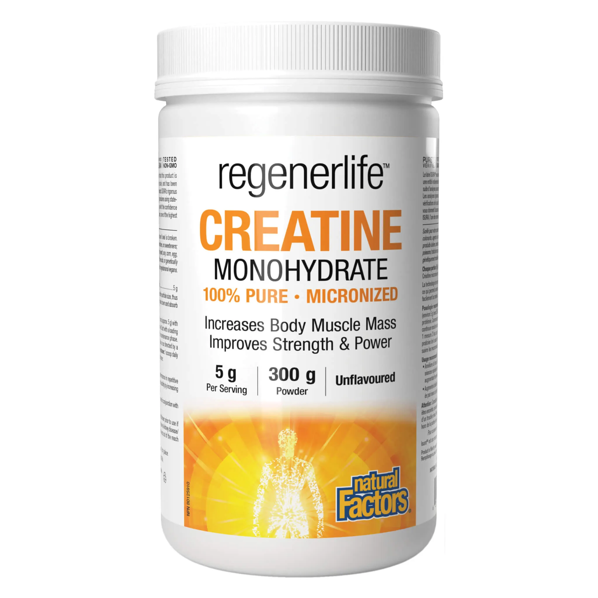 RegenerLife Creatine Monohydrate, Micronized