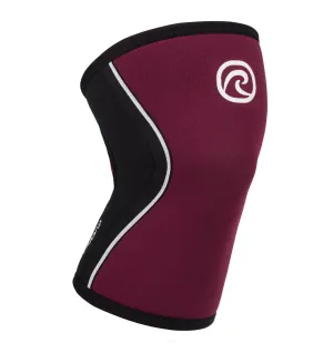 Rehband RX Knee Sleeve - 5mm - Burgundy/Black