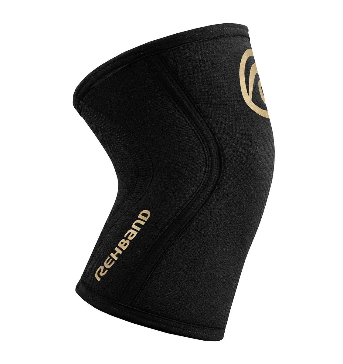 Rehband RX Knee Sleeve - 5mm - Gold/Black