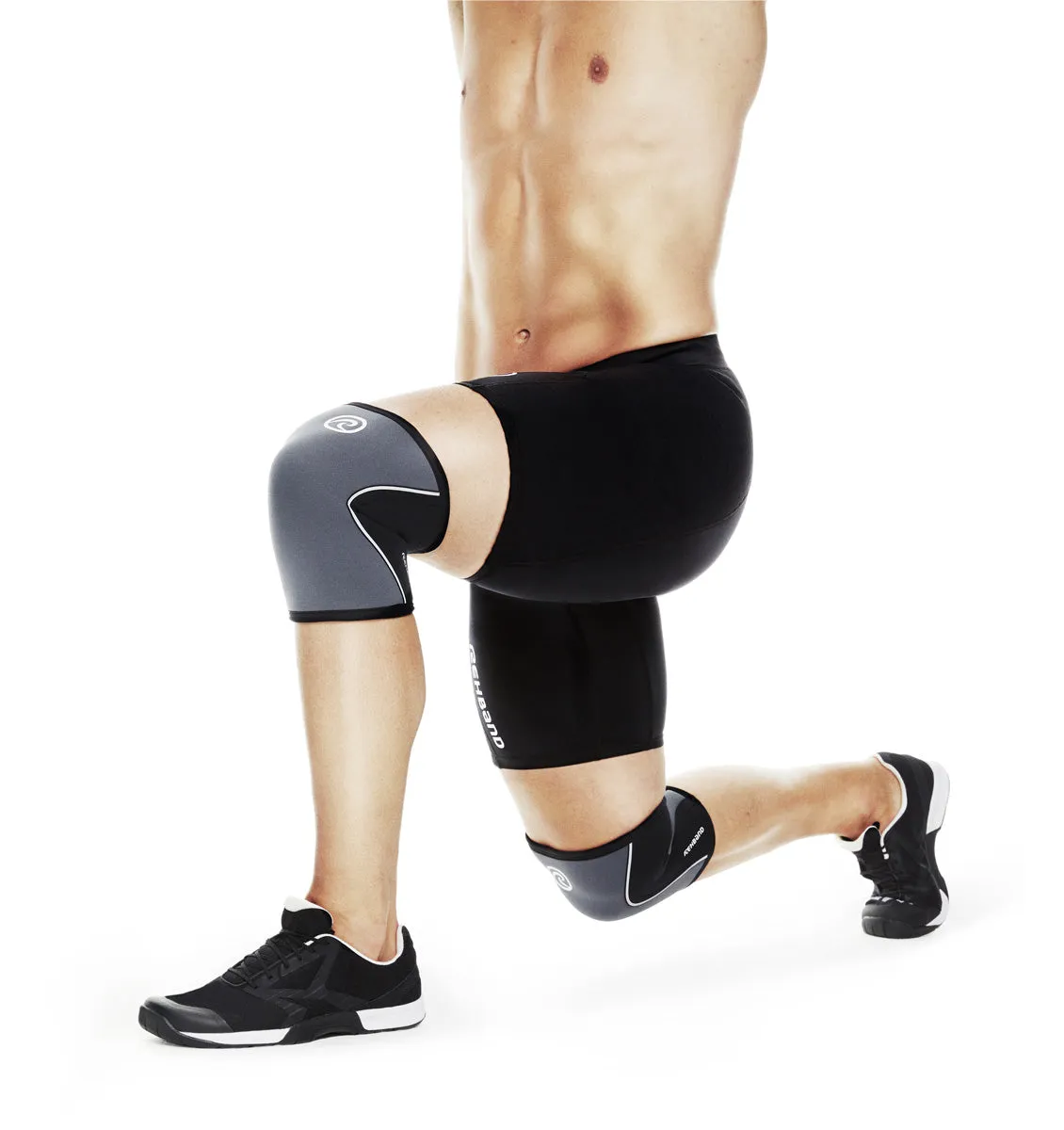 Rehband RX Knee Sleeve - 5mm - Steel Grey/Black