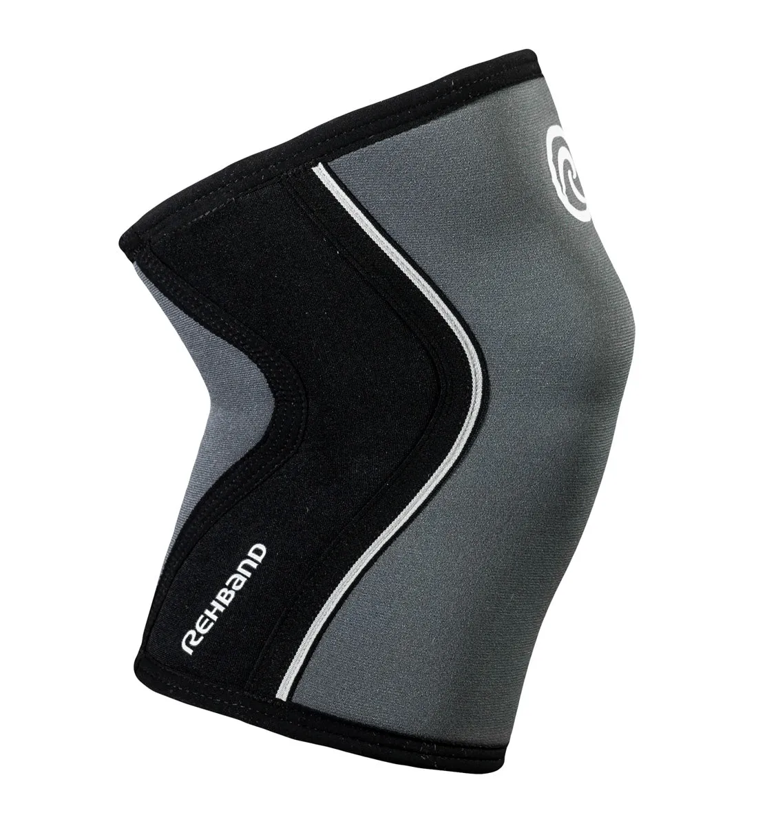 Rehband RX Knee Sleeve - 5mm - Steel Grey/Black