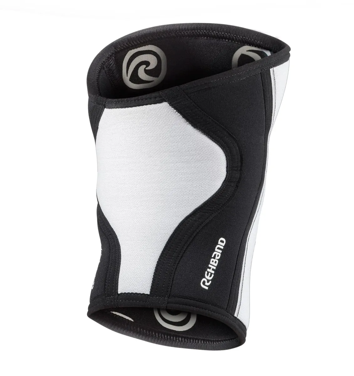 Rehband RX Knee Sleeve - 5mm - White/Black