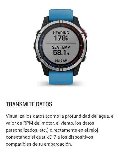 Reloj Inteligente Garmin quatix® 7X – Solar Edition