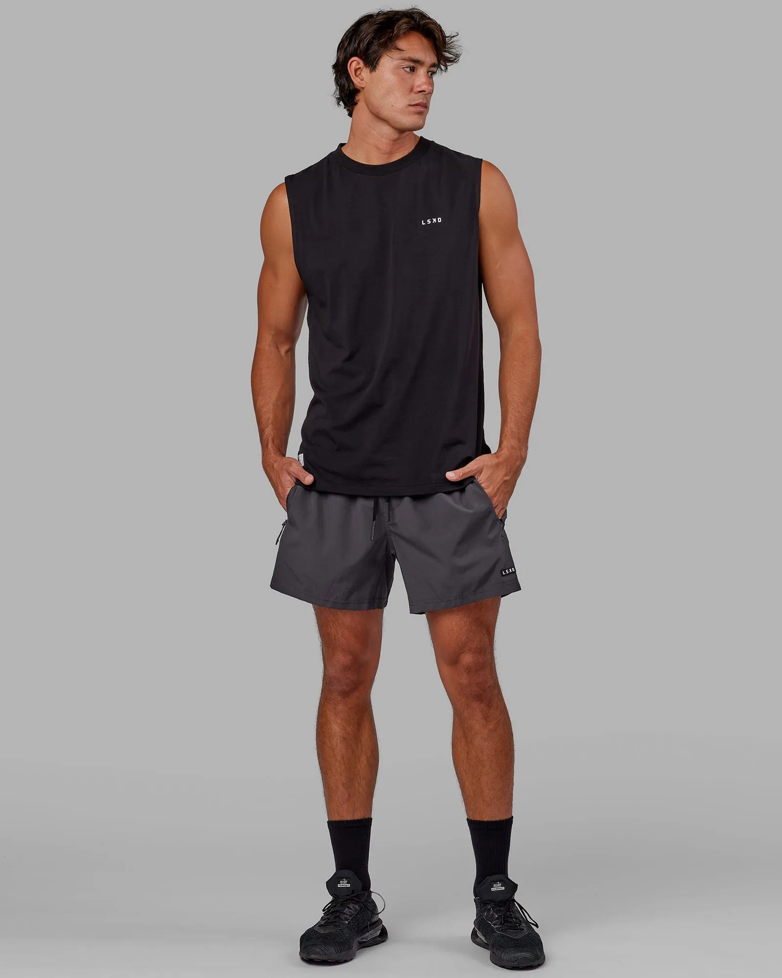 Rep 5'' Performance Short - Asphalt