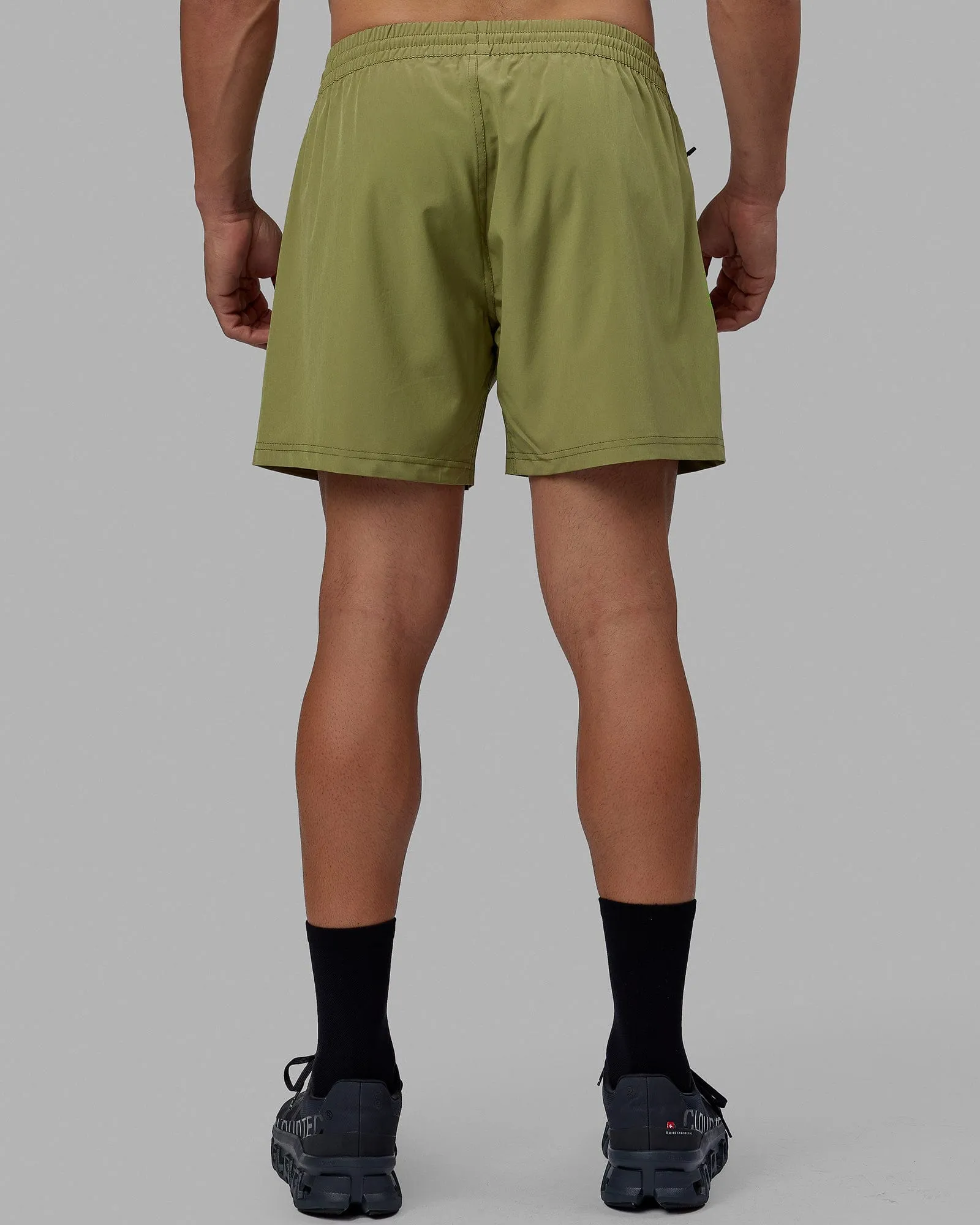 Rep 5'' Performance Short - Moss Stone-Lime