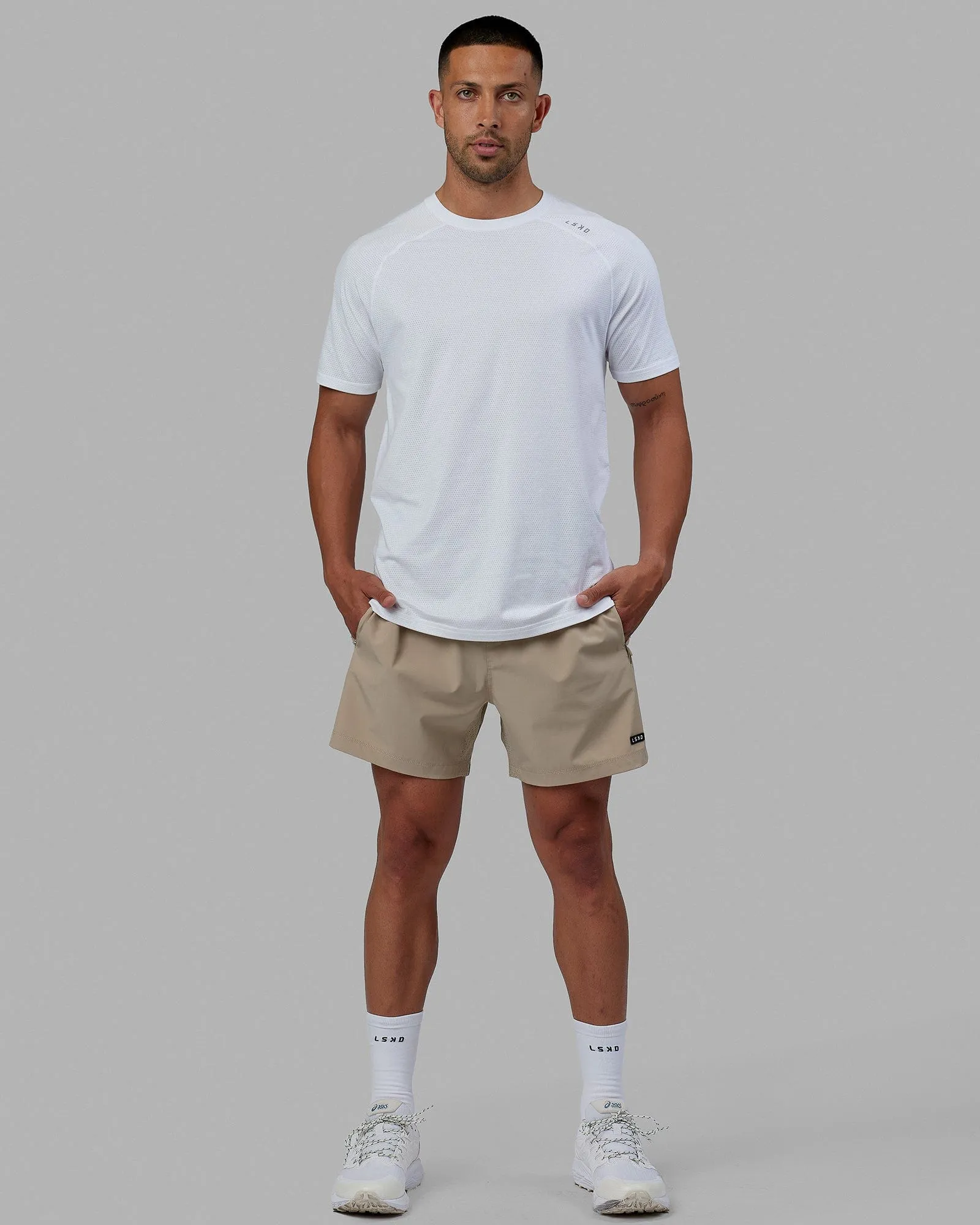 Rep 5'' Performance Short - Taupe