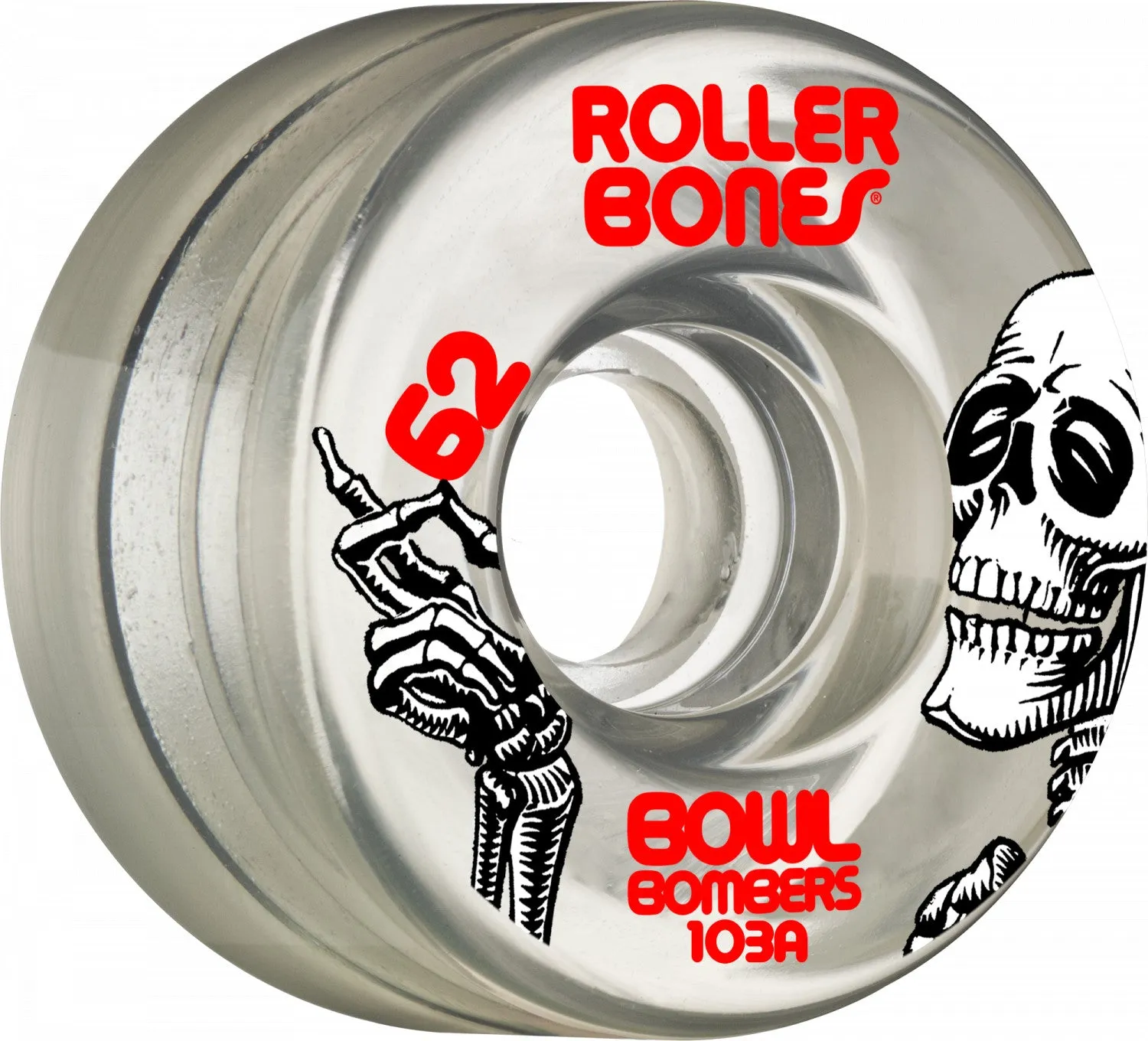 Rollerbones Bowl Bombers Wheels 62mm 103A 8pk