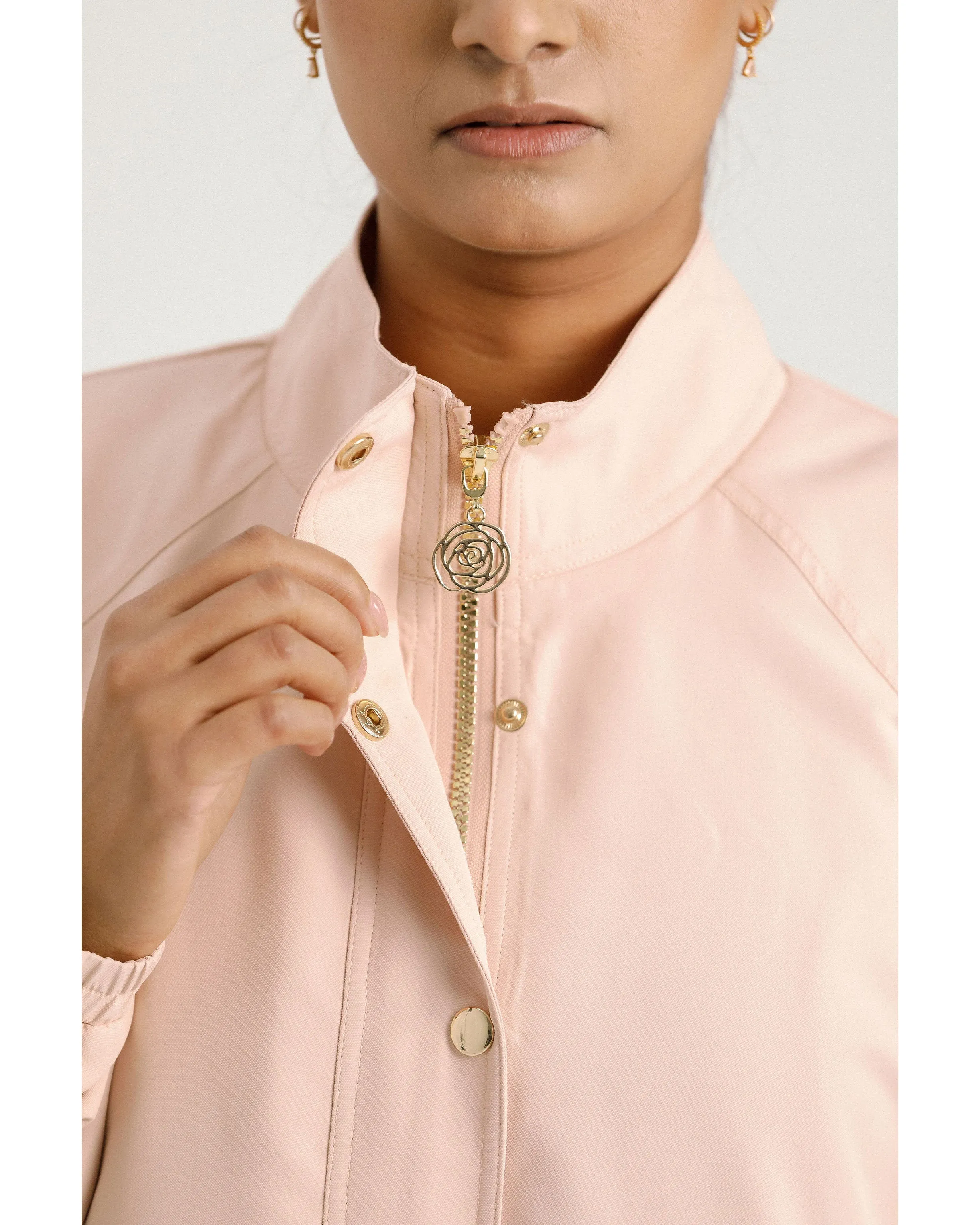 Rose Road Dallas Jacket - Peach Rose
