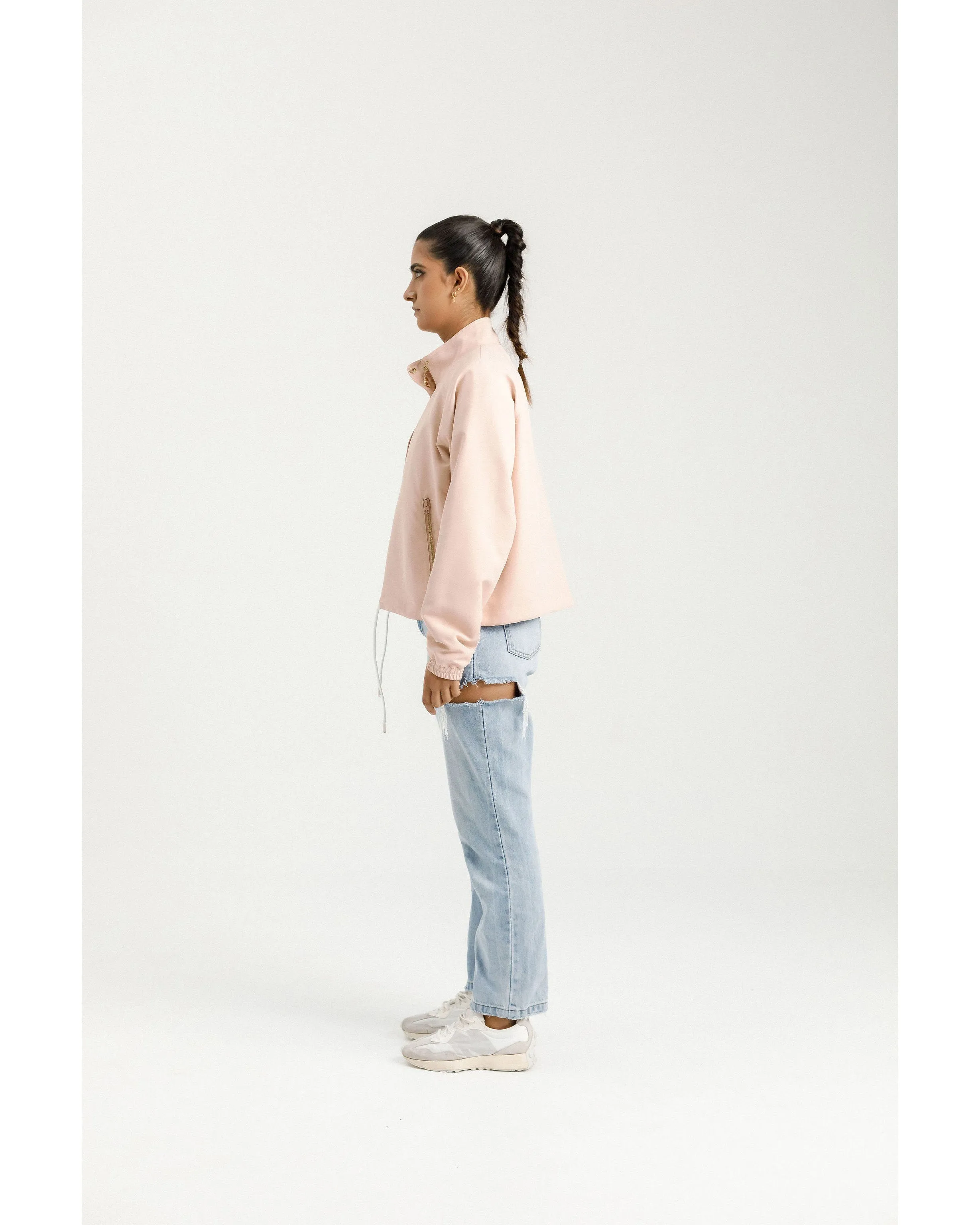 Rose Road Dallas Jacket - Peach Rose