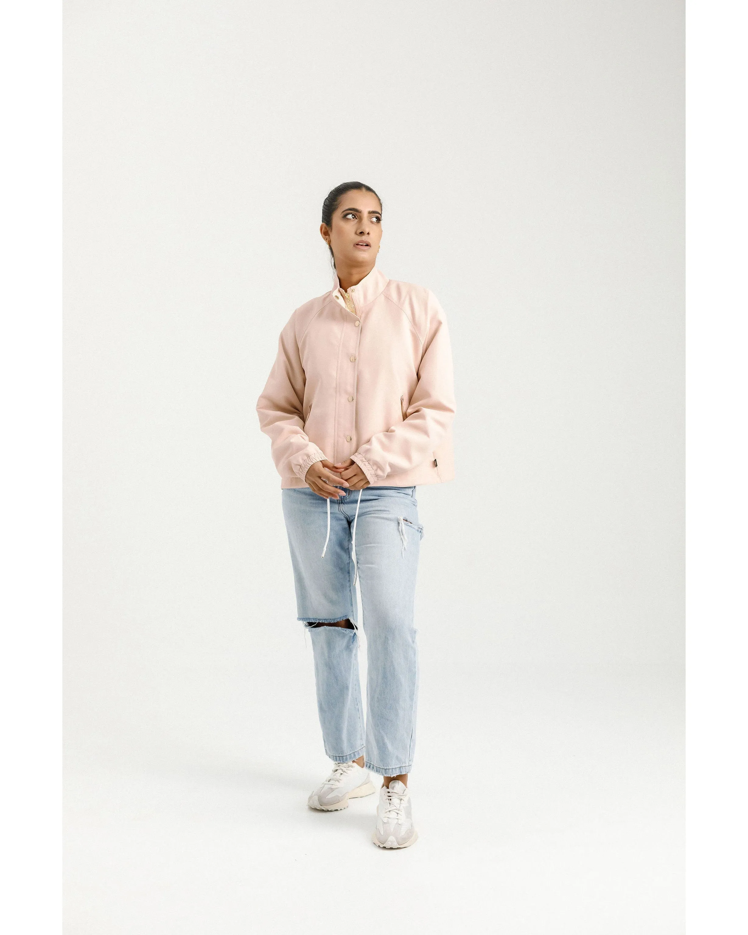 Rose Road Dallas Jacket - Peach Rose