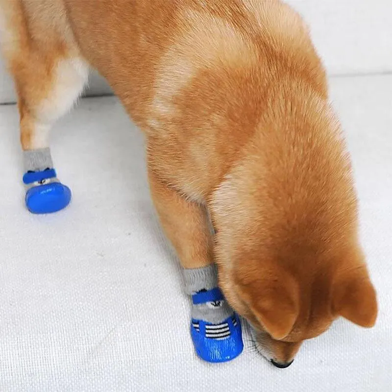 Rubberized Waterproof Dog Pet Socks