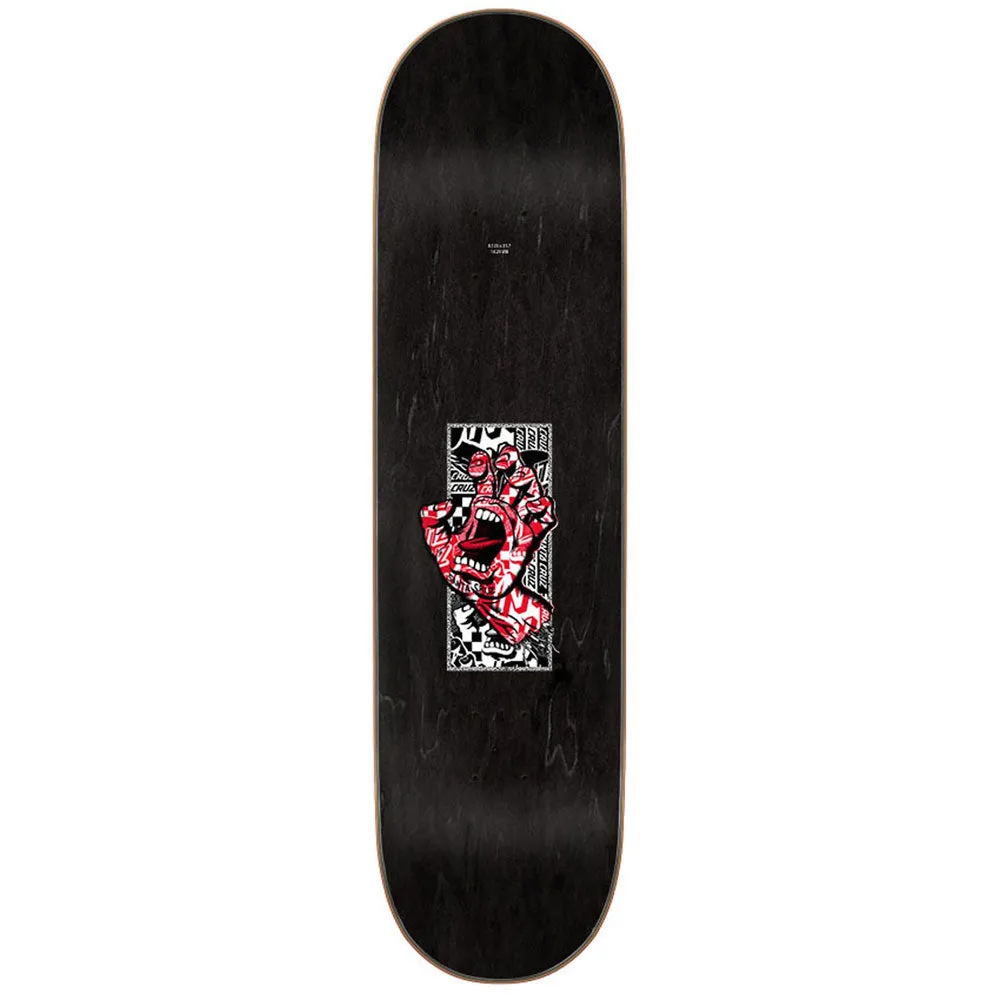 Santa Cruz Flier Collage Dot 8.125" Deck
