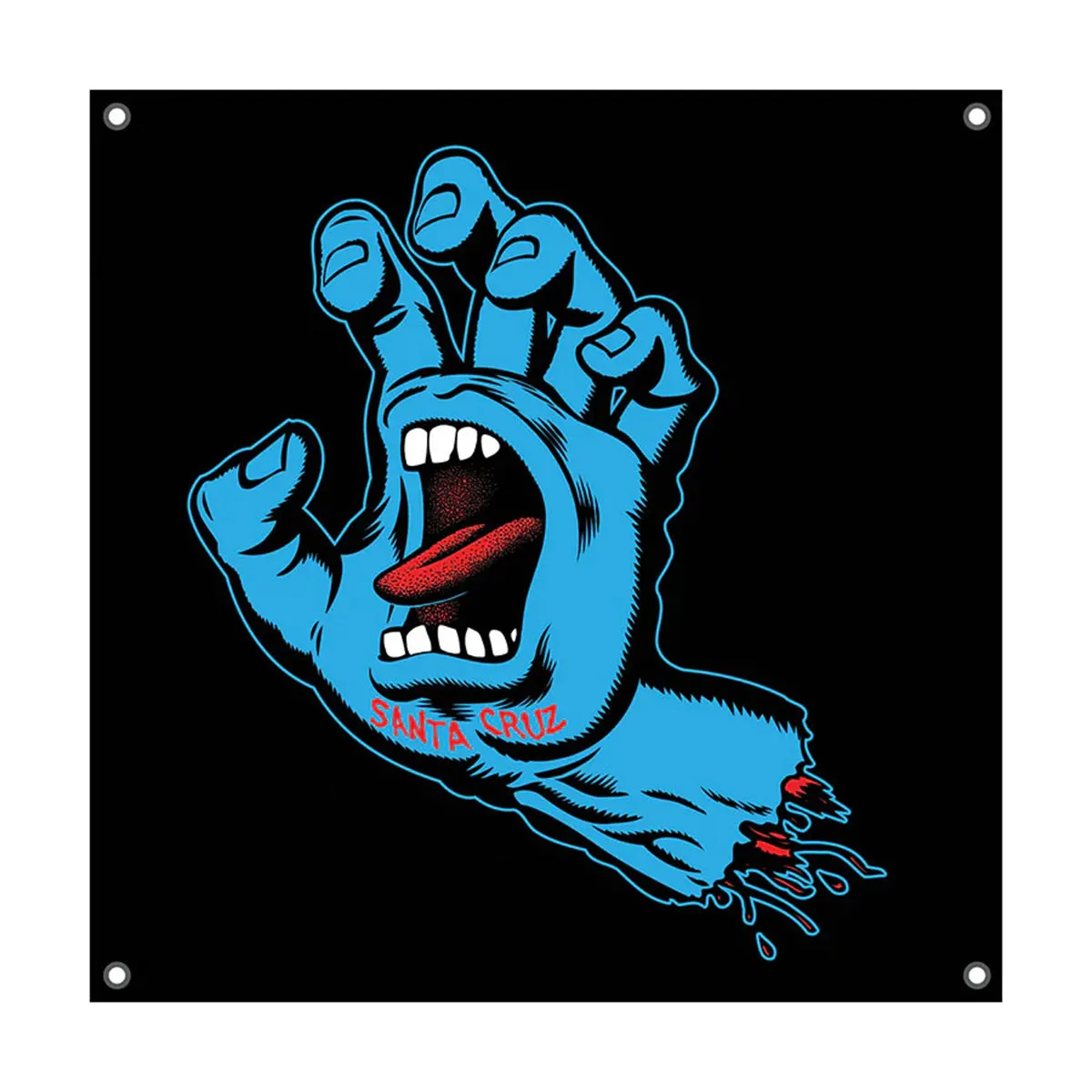 Santa Cruz - Screaming Hand Banner