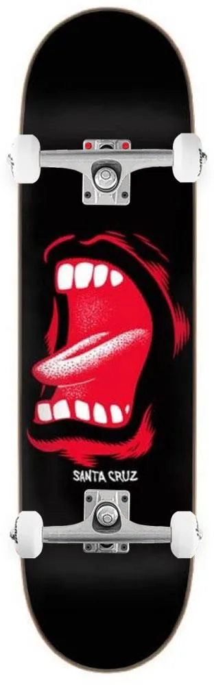 Santa Cruz Screaming Mouth x Venom Custom Complete Skateboard - 8.5"