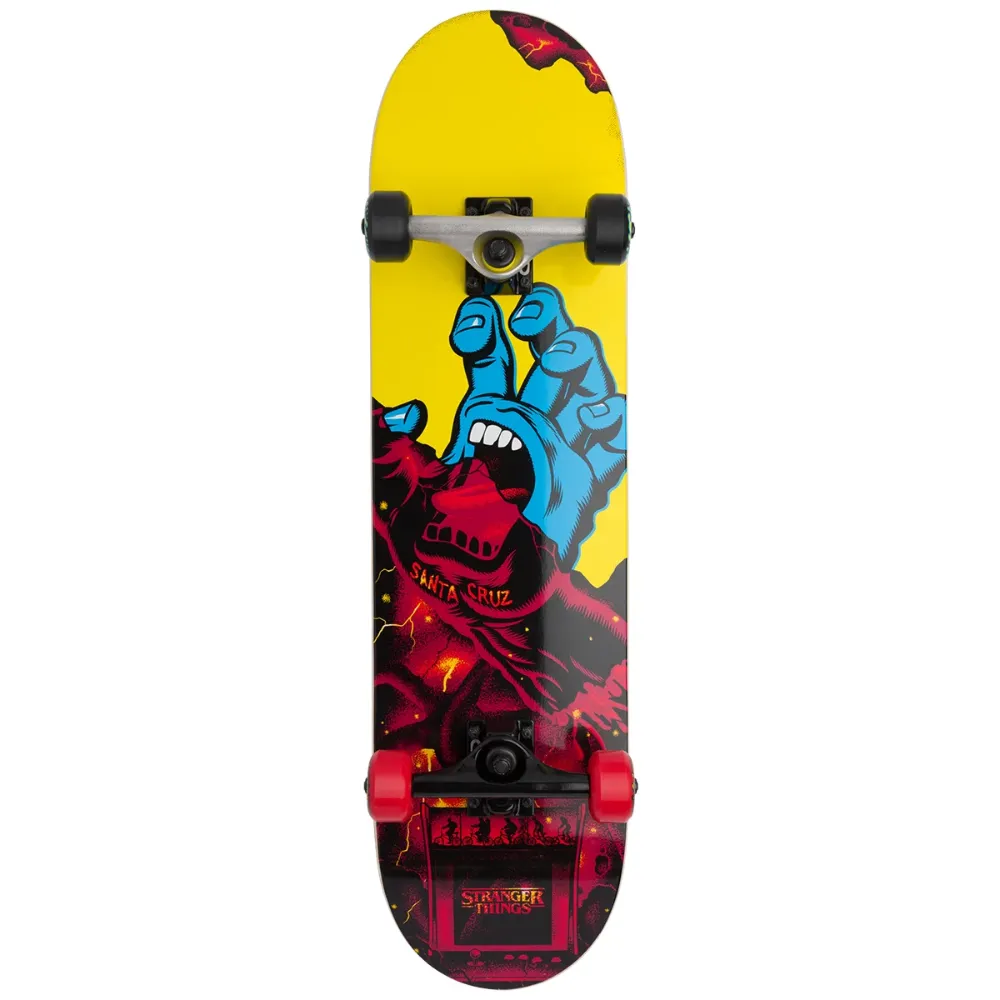 Santa Cruz Stranger Things Screaming Hand Complete 8"