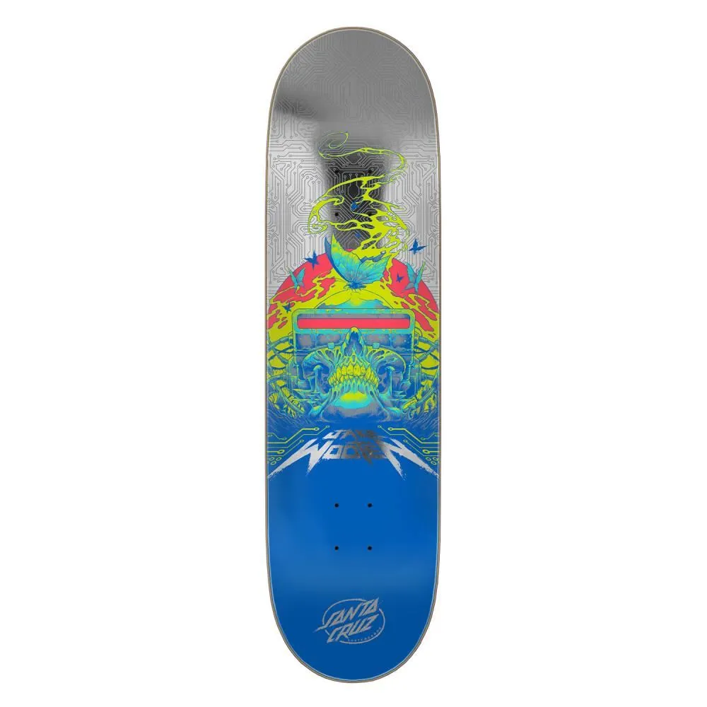 Santa Cruz VX Wooten Cyber x Venom Custom Complete Skateboard - 8.5"