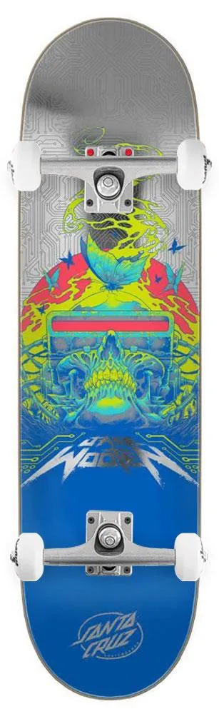 Santa Cruz VX Wooten Cyber x Venom Custom Complete Skateboard - 8.5"