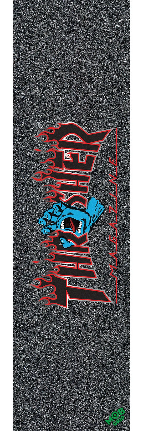Santa Cruz X Thrasher 11in Screaming Flame Logo Sheet Mob Skateboard Grip Tape