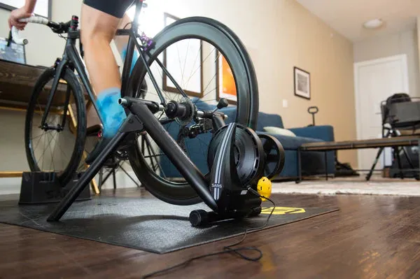 Saris M2 Wheel On Smart Bike Trainer