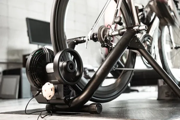 Saris M2 Wheel On Smart Bike Trainer