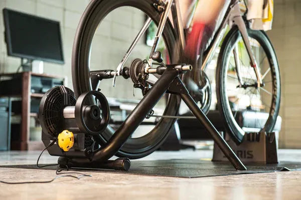 Saris M2 Wheel On Smart Bike Trainer