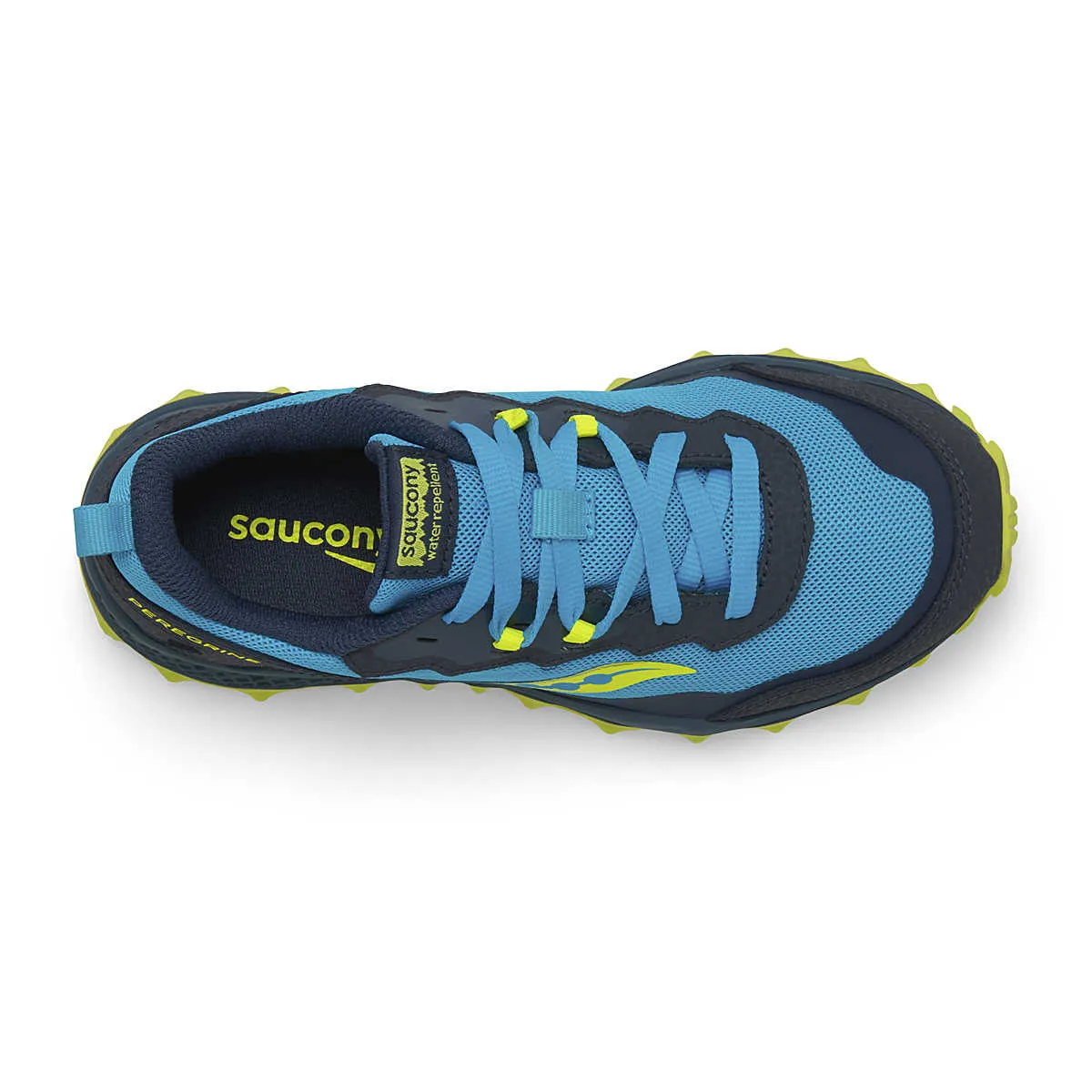 Saucony Peregrine KDZ Sneaker - Navy/Citron
