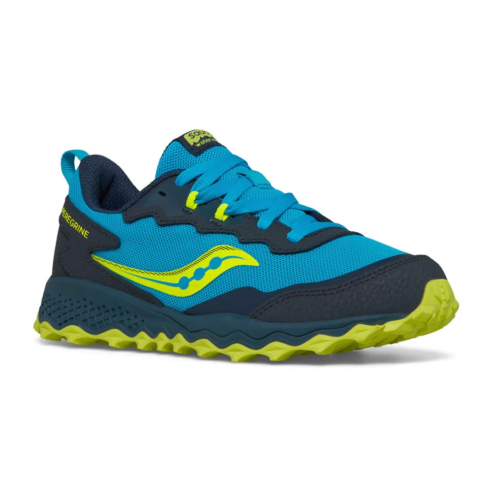 Saucony Peregrine KDZ Sneaker - Navy/Citron