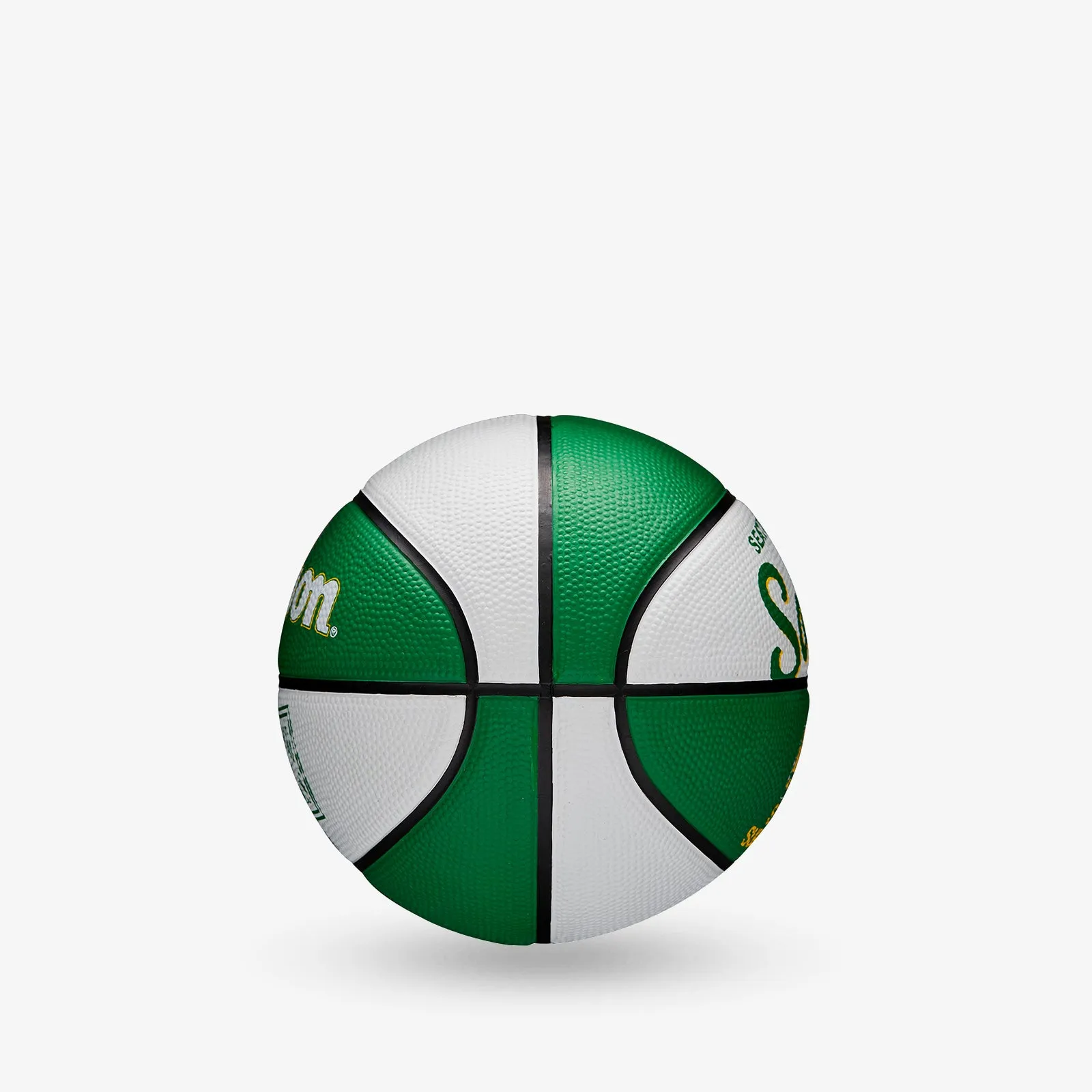 Seattle Supersonics NBA Team Retro Mini Basketball - Size 3