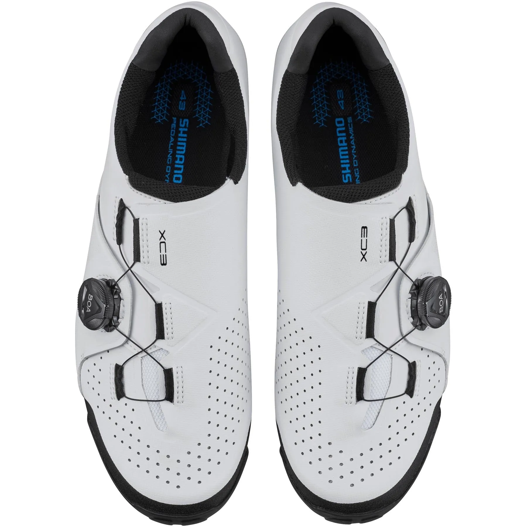 Shimano Mountain Bike Clipless Shoes SH-XC300 - White