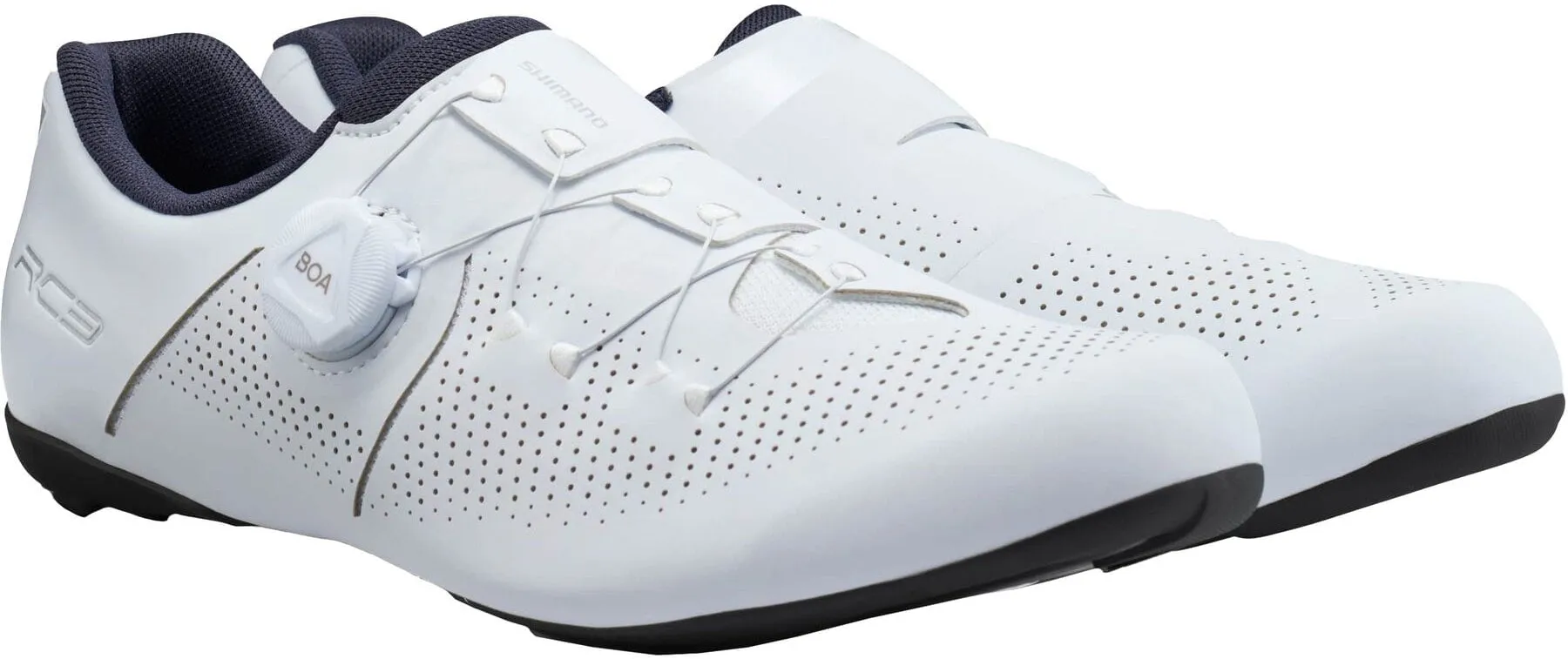 Shimano RC302 Mens Road Cycling Shoes - White
